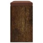 Banco zapatero madera contrachapada roble ahumado 103x30x48 cm en Bancos para recibidores y almacenamiento | Comprar online en F