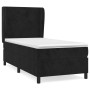 Cama box spring con colchón cuero sintético negro 90x190 cm de vidaXL, Camas y somieres - Ref: Foro24-3129065, Precio: 329,08...