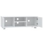 Mueble para TV madera contrachapada blanco 120x40,5x35 cm en Muebles TV | Comprar online en Foru.es