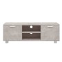 Mueble para TV madera contrachapada gris hormigón 120x40,5x35cm en Muebles TV | Comprar online en Foru.es