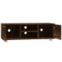 Mueble para TV madera contrachapada roble ahumado 120x40,5x35cm en Muebles TV | Comprar online en Foru.es
