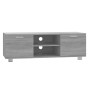Mueble de TV madera contrachapada gris Sonoma 120x40,5x35 cm en Muebles TV | Comprar online en Foru.es