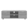 Mueble de TV madera contrachapada gris Sonoma 120x40,5x35 cm en Muebles TV | Comprar online en Foru.es