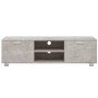 Mueble para TV madera contrachapada gris hormigón 140x40,5x35cm en Muebles TV | Comprar online en Foru.es