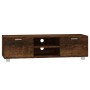 Mueble para TV madera contrachapada roble ahumado 140x40,5x35cm en Muebles TV | Comprar online en Foru.es