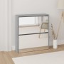 Mueble zapatero con espejo 2 niveles gris Sonoma 63x17x67 cm en Zapateros y organizadores de calzado | Comprar online en Foru.es