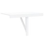 Mesa de pared plegable contrachapada blanco brillo 100x60x56 cm en Mesas plegables | Comprar online en Foru.es