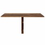 Mesa de pared plegable contrachapada roble ahumado 100x60x56 cm en Mesas plegables | Comprar online en Foru.es