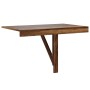 Mesa de pared plegable contrachapada roble ahumado 100x60x56 cm en Mesas plegables | Comprar online en Foru.es