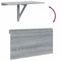 Mesa de pared plegable contrachapada gris Sonoma 100x60x56 cm en Mesas plegables | Comprar online en Foru.es