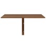 Mesa de pared plegable contrachapada marrón roble 100x60x56 cm en Mesas plegables | Comprar online en Foru.es