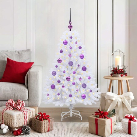 Árbol de Navidad artificial con ramas articuladas 120 cm en Decoración Festiva y Estacional | Comprar online en Foru.es