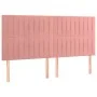 Box spring bed with pink velvet mattress 180x200 cm by vidaXL, Beds and slatted bases - Ref: Foro24-3129350, Price: 568,82 €,...