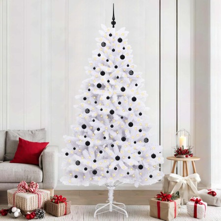Árbol de Navidad artificial con ramas articuladas 240 cm en Decoración Festiva y Estacional | Comprar online en Foru.es