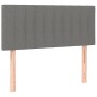 Cama box spring con colchón tela gris oscuro 90x200 cm de vidaXL, Camas y somieres - Ref: Foro24-3129842, Precio: 307,44 €, D...