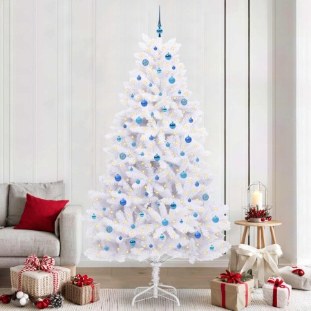 Árbol de Navidad artificial con ramas articuladas 240 cm en Decoración Festiva y Estacional | Comprar online en Foru.es
