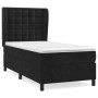 Cama box spring con colchón cuero sintético negro 90x190 cm de vidaXL, Camas y somieres - Ref: Foro24-3129425, Precio: 327,52...