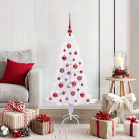 Árbol de Navidad artificial con 150 LED 120 cm PVC y Acero en Decoración Festiva y Estacional | Comprar online en Foru.es