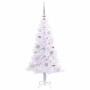 Árbol de Navidad artificial con 150 LED 120 cm PVC y Acero en Decoración Festiva y Estacional | Comprar online en Foru.es