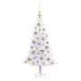 Árbol de Navidad artificial con 150 LED 120 cm PVC y Acero en Decoración Festiva y Estacional | Comprar online en Foru.es