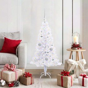 Árbol de Navidad artificial con 150 LED 120 cm PVC y Acero en Decoración Festiva y Estacional | Comprar online en Foru.es