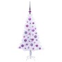 Árbol de Navidad artificial con 150 LED 120 cm PVC y Acero en Decoración Festiva y Estacional | Comprar online en Foru.es