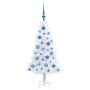 Árbol de Navidad artificial con 150 LED 120 cm PVC y Acero en Decoración Festiva y Estacional | Comprar online en Foru.es