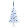 Árbol de Navidad artificial con 150 LED 120 cm PVC y Acero en Decoración Festiva y Estacional | Comprar online en Foru.es