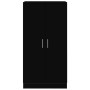 Mueble zapatero madera contrachapada negro 55x35x108 cm en Zapateros y organizadores de calzado | Comprar online en Foru.es