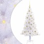 Árbol de Navidad artificial con 150 LED 150 cm PVC y Acero en Decoración Festiva y Estacional | Comprar online en Foru.es