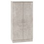 Mueble zapatero madera contrachapada gris hormigón 55x35x108 cm en Zapateros y organizadores de calzado | Comprar online en Foru