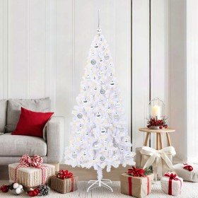 Árbol de Navidad artificial con 300 LED 180 cm PVC y Acero en Decoración Festiva y Estacional | Comprar online en Foru.es