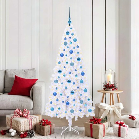 Árbol de Navidad artificial con 300 LED 180 cm PVC y Acero en Decoración Festiva y Estacional | Comprar online en Foru.es