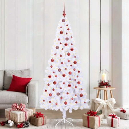 Árbol de Navidad artificial con 300 LED 210 cm PVC y Acero en Decoración Festiva y Estacional | Comprar online en Foru.es