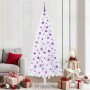 Árbol de Navidad artificial con 300 LED 210 cm PVC y Acero en Decoración Festiva y Estacional | Comprar online en Foru.es