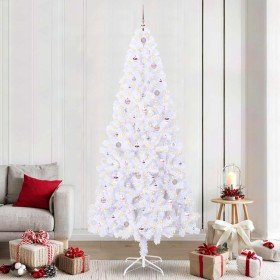 Árbol de Navidad artificial con 300 LED 240 cm PVC y Acero en Decoración Festiva y Estacional | Comprar online en Foru.es