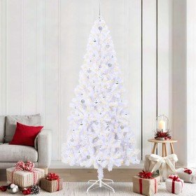 Árbol de Navidad artificial con 300 LED 240 cm PVC y Acero en Decoración Festiva y Estacional | Comprar online en Foru.es