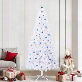 Árbol de Navidad artificial con 300 LED 240 cm PVC y Acero en Decoración Festiva y Estacional | Comprar online en Foru.es