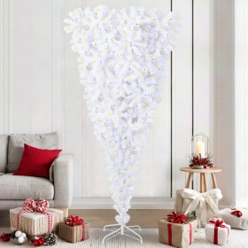 Árbol de Navidad artificial con 300 LED 210 cm PVC y Acero en Decoración Festiva y Estacional | Comprar online en Foru.es