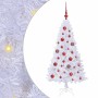 Árbol de Navidad artificial con 150 LED 120 cm PVC y Acero en Decoración Festiva y Estacional | Comprar online en Foru.es