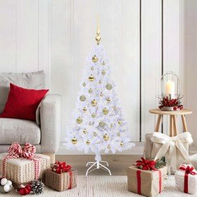 Árbol de Navidad artificial con 150 LED 120 cm PVC y Acero en Decoración Festiva y Estacional | Comprar online en Foru.es