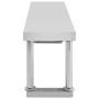 Mesa de trabajo de cocina con estante acero inox 120x60x120cm de vidaXL, Restauración - Ref: Foro24-3054468, Precio: 215,49 €...