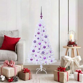 Árbol de Navidad artificial con 150 LED 120 cm PVC y Acero en Decoración Festiva y Estacional | Comprar online en Foru.es