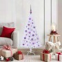 Árbol de Navidad artificial con 150 LED 120 cm PVC y Acero en Decoración Festiva y Estacional | Comprar online en Foru.es