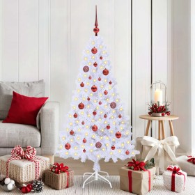 Árbol de Navidad artificial con 150 LED 150 cm PVC y Acero en Decoración Festiva y Estacional | Comprar online en Foru.es