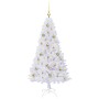 Árbol de Navidad artificial con 150 LED 150 cm PVC y Acero en Decoración Festiva y Estacional | Comprar online en Foru.es