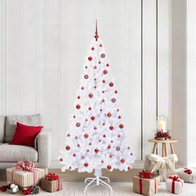 Árbol de Navidad artificial con 300 LED 210 cm PVC y Acero en Decoración Festiva y Estacional | Comprar online en Foru.es