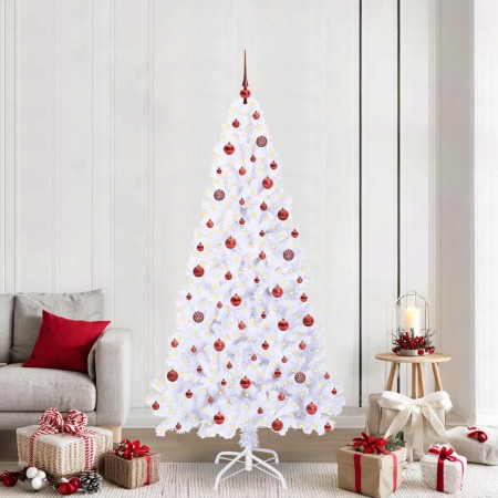 Árbol de Navidad artificial con 300 LED 210 cm PVC y Acero en Decoración Festiva y Estacional | Comprar online en Foru.es