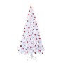 Árbol de Navidad artificial con 300 LED 210 cm PVC y Acero en Decoración Festiva y Estacional | Comprar online en Foru.es