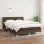 Boxspringbett mit dunkelbrauner Stoffmatratze 140x200 cm von vidaXL, Betten und Lattenroste - Ref: Foro24-3130516, Preis: 435...